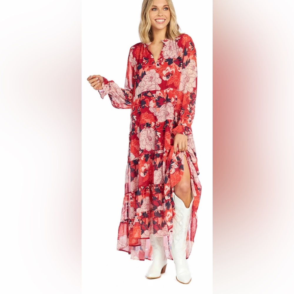 Mud Pie Simone Maxi Dress. Brand new with tag. - Picture 2 of 10